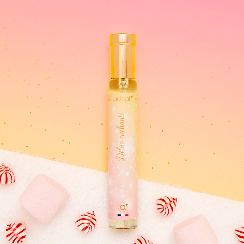 adopt DELICE ENCHANTÉ 30ml Eau de Parfum | Seductive women's fragrance with sweet notes of orange blossom, vanilla and marshmallow, Sensual Eau de Parfum for women, Feminine fragrance
