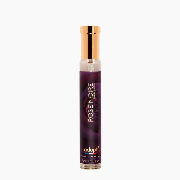adopt ROSE NOIRE Eau de Parfum 30ml women's fragrance | Made in France, Seductive rose fragrance with sensual cedar wood & pink pepper, Feminine perfume for women, long-lasting fragrance