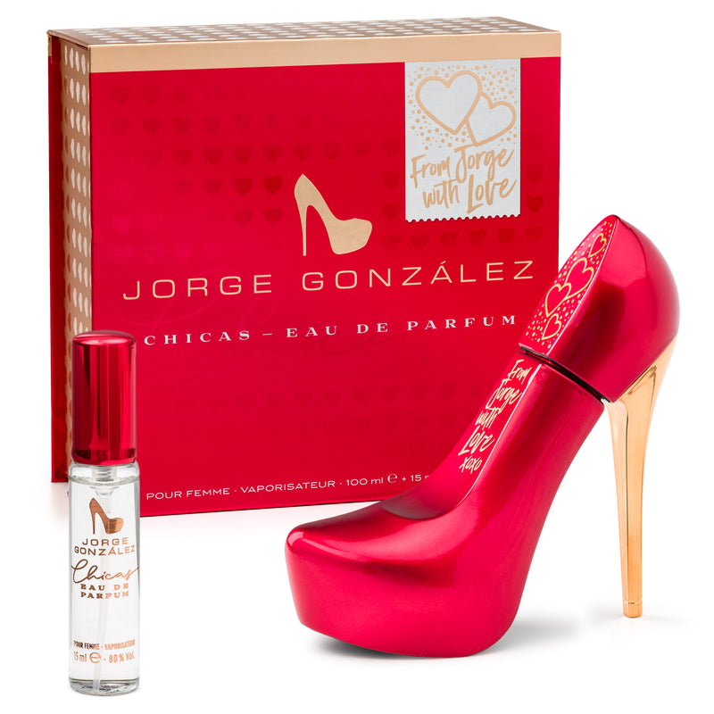 Jorge González CHICAS Limited Edicion 100 ml + 15 ml | Eau de Parfum, Dameduft