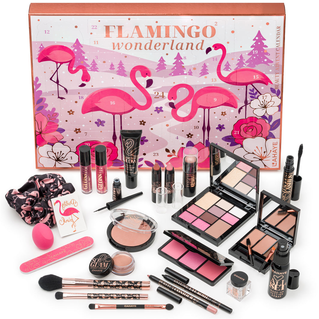 LAHAYE PINK FLAMINGO XMAS - Wonderland Edition - Beauty Adventskalender 2025, Geschenkset