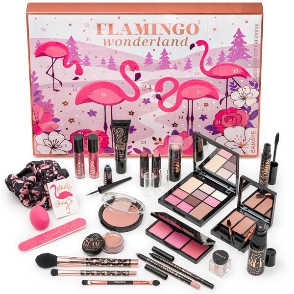LAHAYE PINK FLAMINGO XMAS - Wonderland Edition - Beauty Adventskalender 2025, Geschenkset