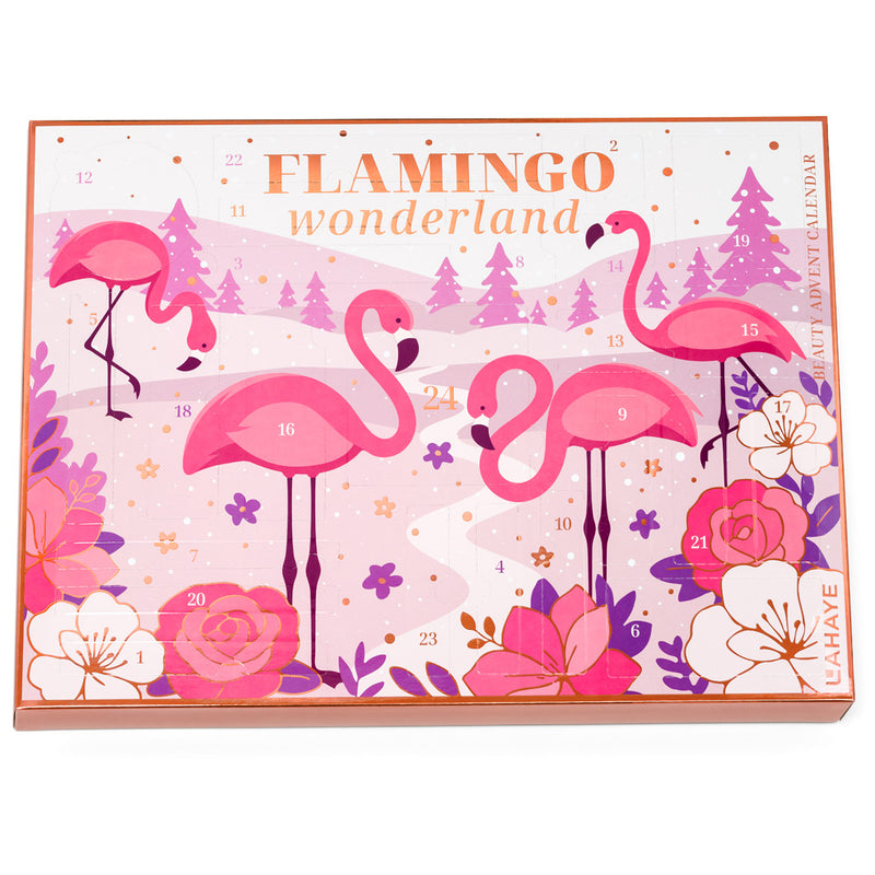 LAHAYE PINK FLAMINGO XMAS - Wonderland Edition - Beauty Adventskalender 2025, Geschenkset