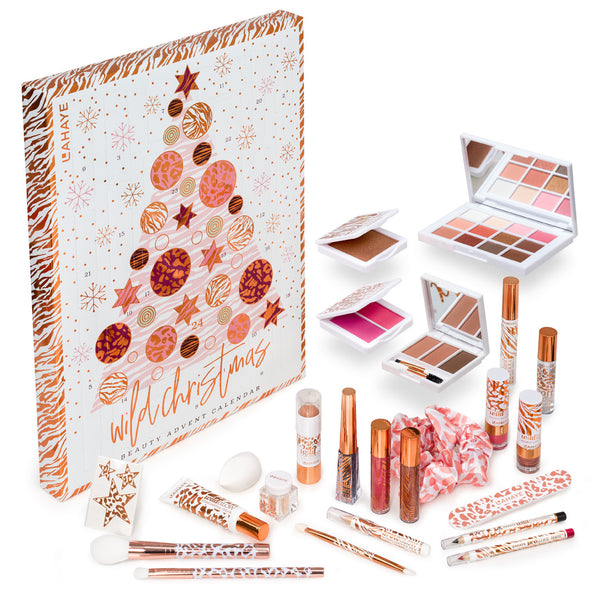 LAHAYE Make-Up Adventskalender "WILD X-MAS" 2025, Geschenkset