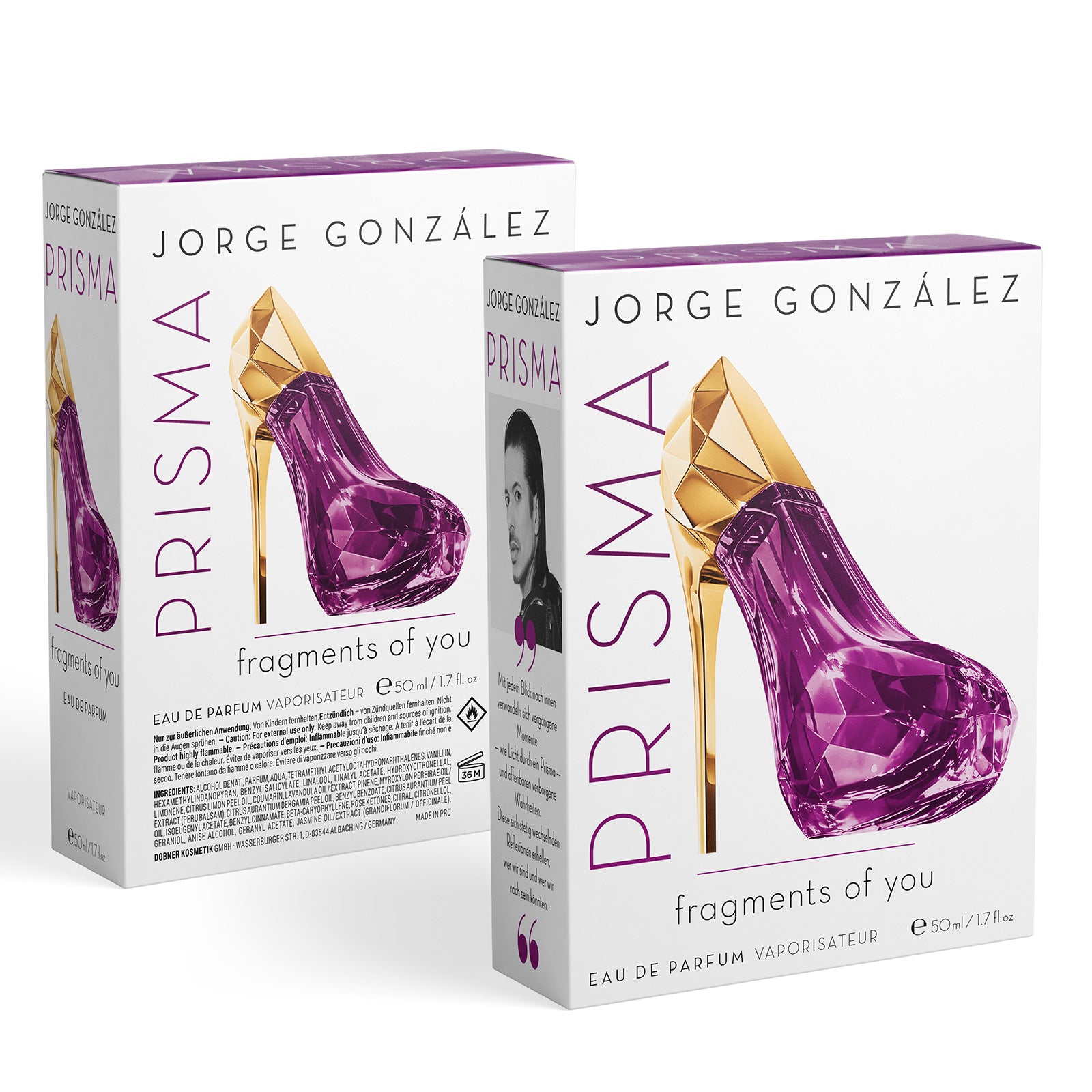 JORGE GONZÁLEZ PRISMA Fragments of you - Eau de Parfum 50 ml