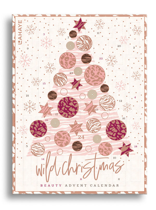 LAHAYE Make-Up Adventskalender "WILD X-MAS" 2024, LAHAYE, Geschenkset