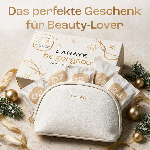 LAHAYE Beauty Adventskalender 2026 "be gorgeous" – 24 Make-up & Kosmetik Überraschungen