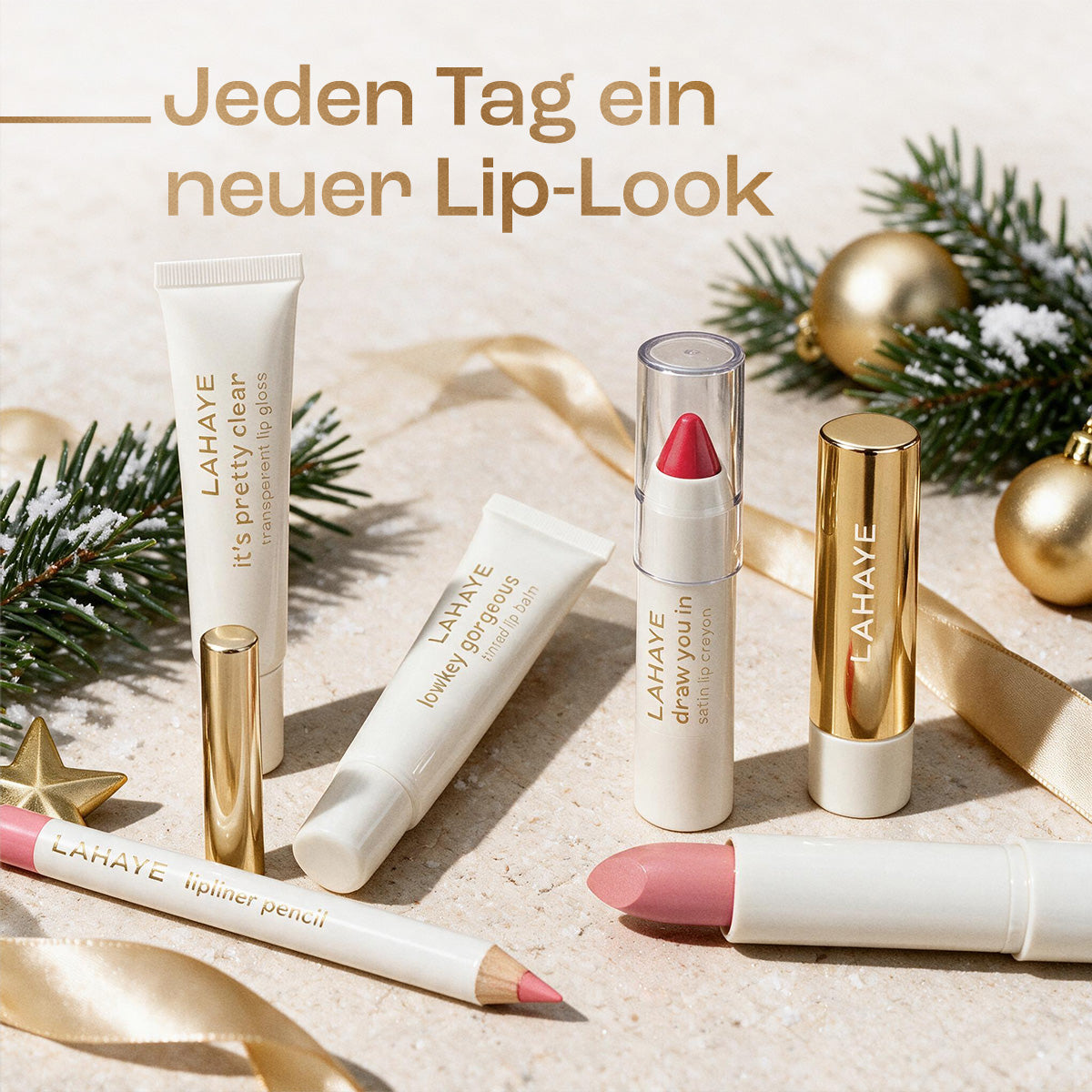 LAHAYE Beauty Adventskalender 2026 "be gorgeous" – 24 Make-up & Kosmetik Überraschungen
