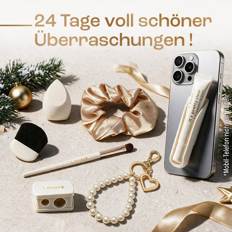LAHAYE Beauty Adventskalender 2026 "be gorgeous" – 24 Make-up & Kosmetik Überraschungen