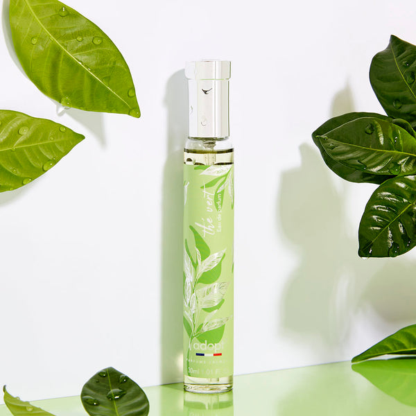 adopt THE VERT, 30ml Eau de Parfum for women | fresh fragrance with citrus notes of orange, lemon and grapefruit, floral-aromatic with tea rose, Made in France