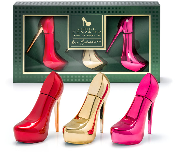 Jorge González by GLAMOUR & HEELS – La Colección Eau de Parfum Set | 150ml (3 x 50ml), Damendüfte