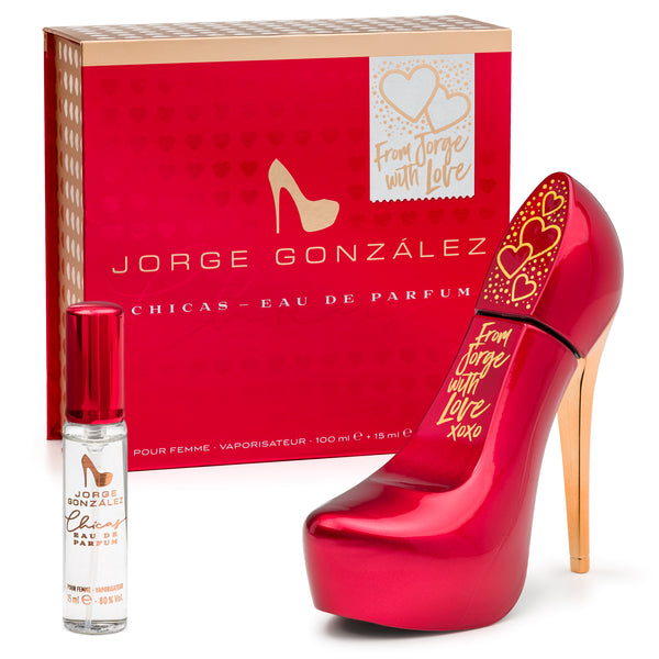 Jorge González CHICAS Limited Edicion 100 ml + 15 ml | Eau de Parfum, Dameduft