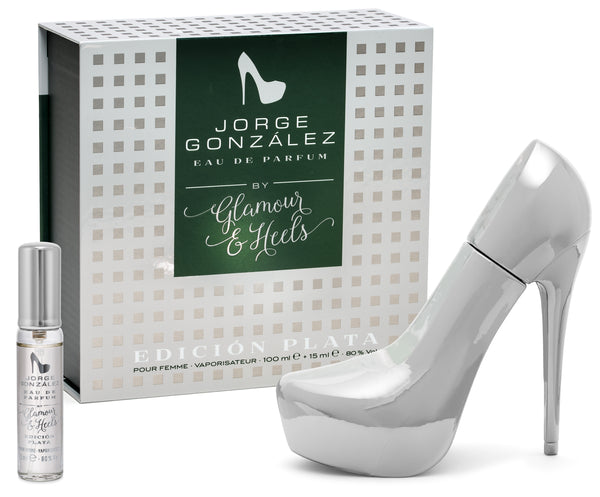 Jorge González EDICIÓN PLATA 100 + 15ml | Eau de Parfum, Damenduft